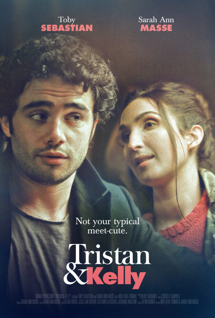 Tristan & Kelly official poster starring Toby Sebastian & Sarah Ann Masse